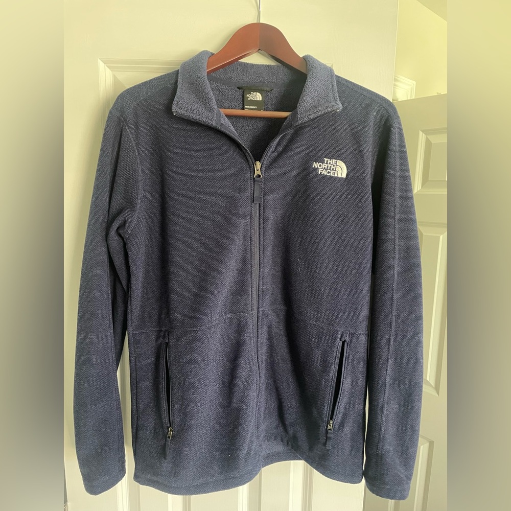 The North Face Navy Men’s Fleece Zip-Up